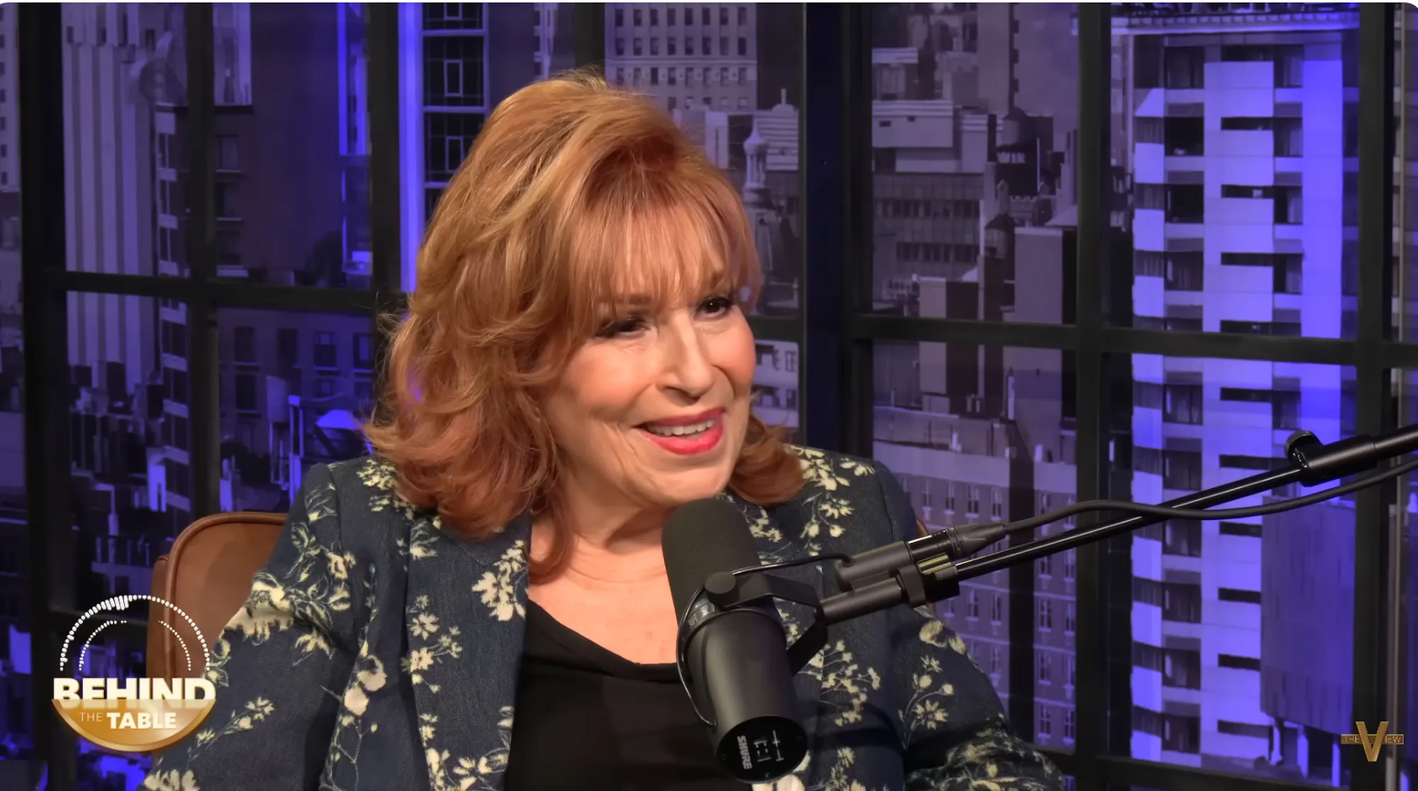 Joy Behar during her appearance on the