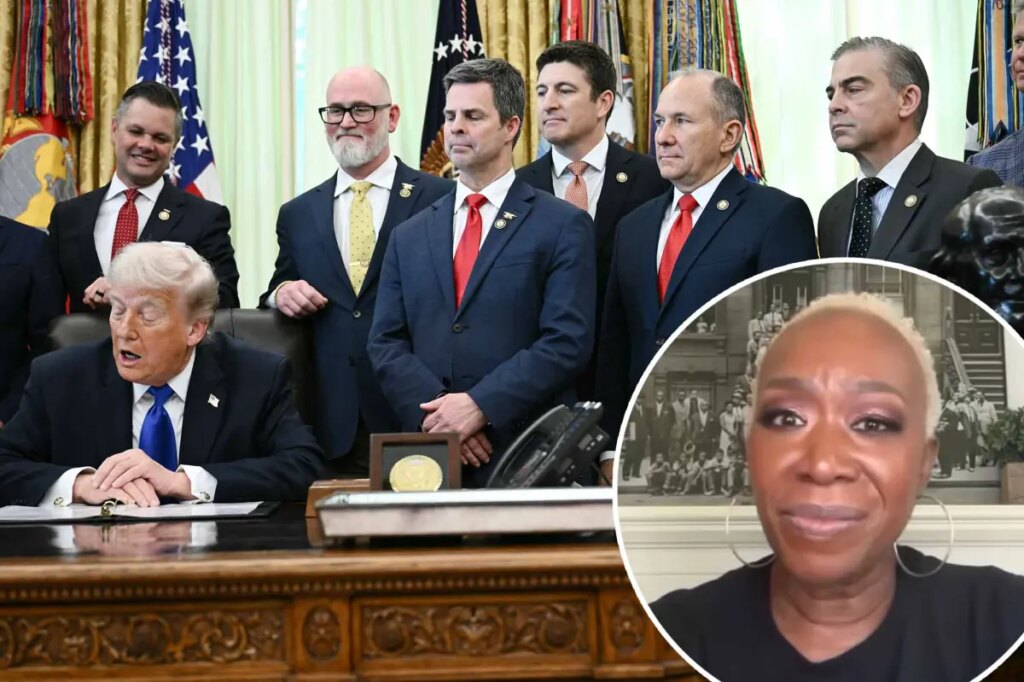 Joy Reid’s podcast guest says America coddles ‘weak white men’ in wild anti-Trump rant