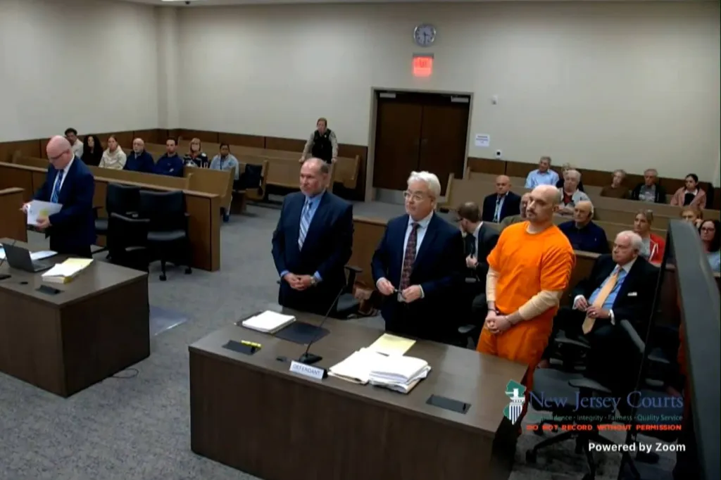 Sean Higgins in court