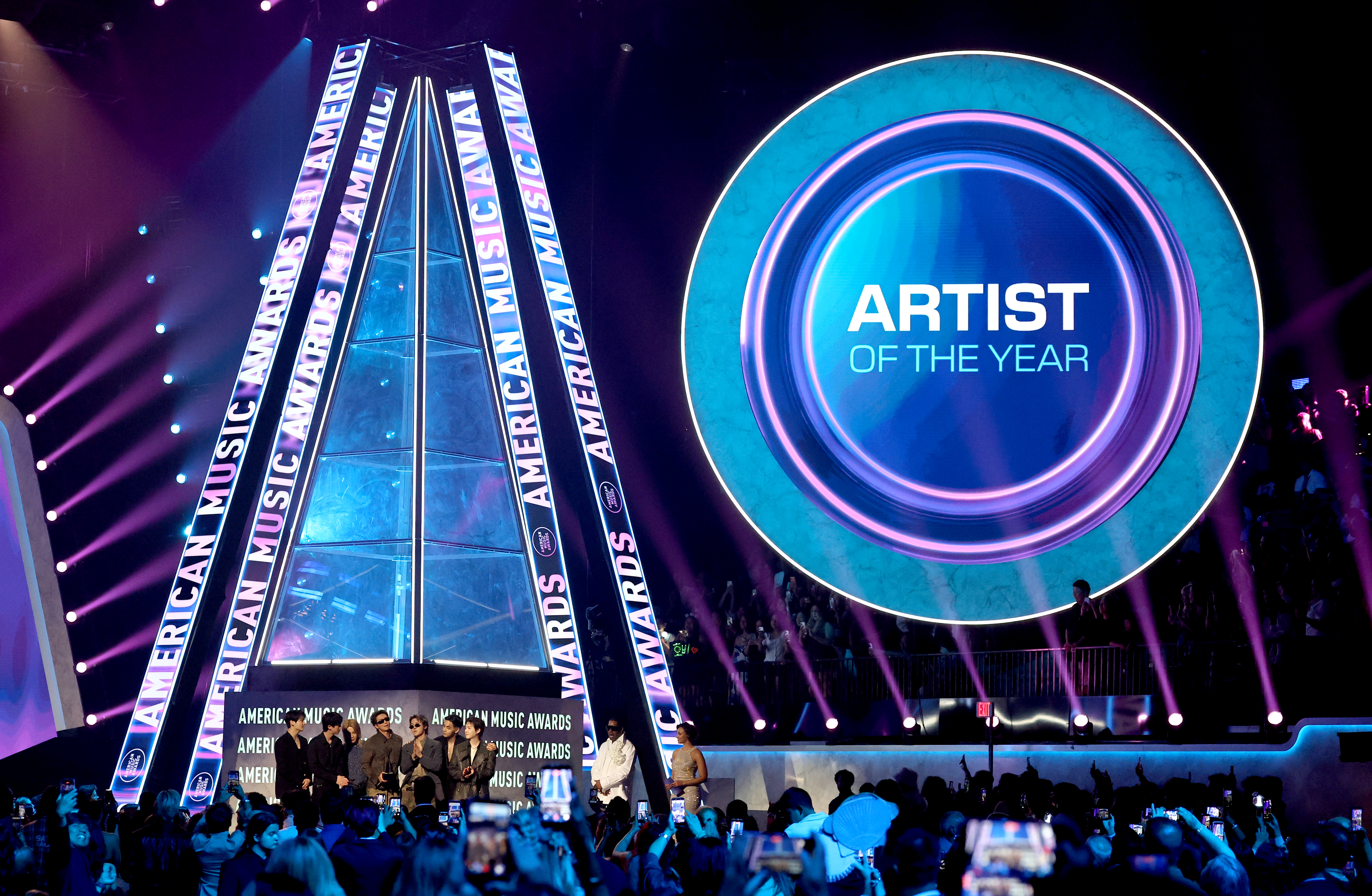 BTS at the 2026 American Music Awards