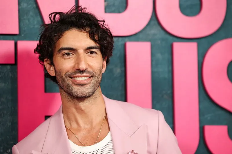 Justin Baldoni at the 'It Ends With Us' premiere in New York City.