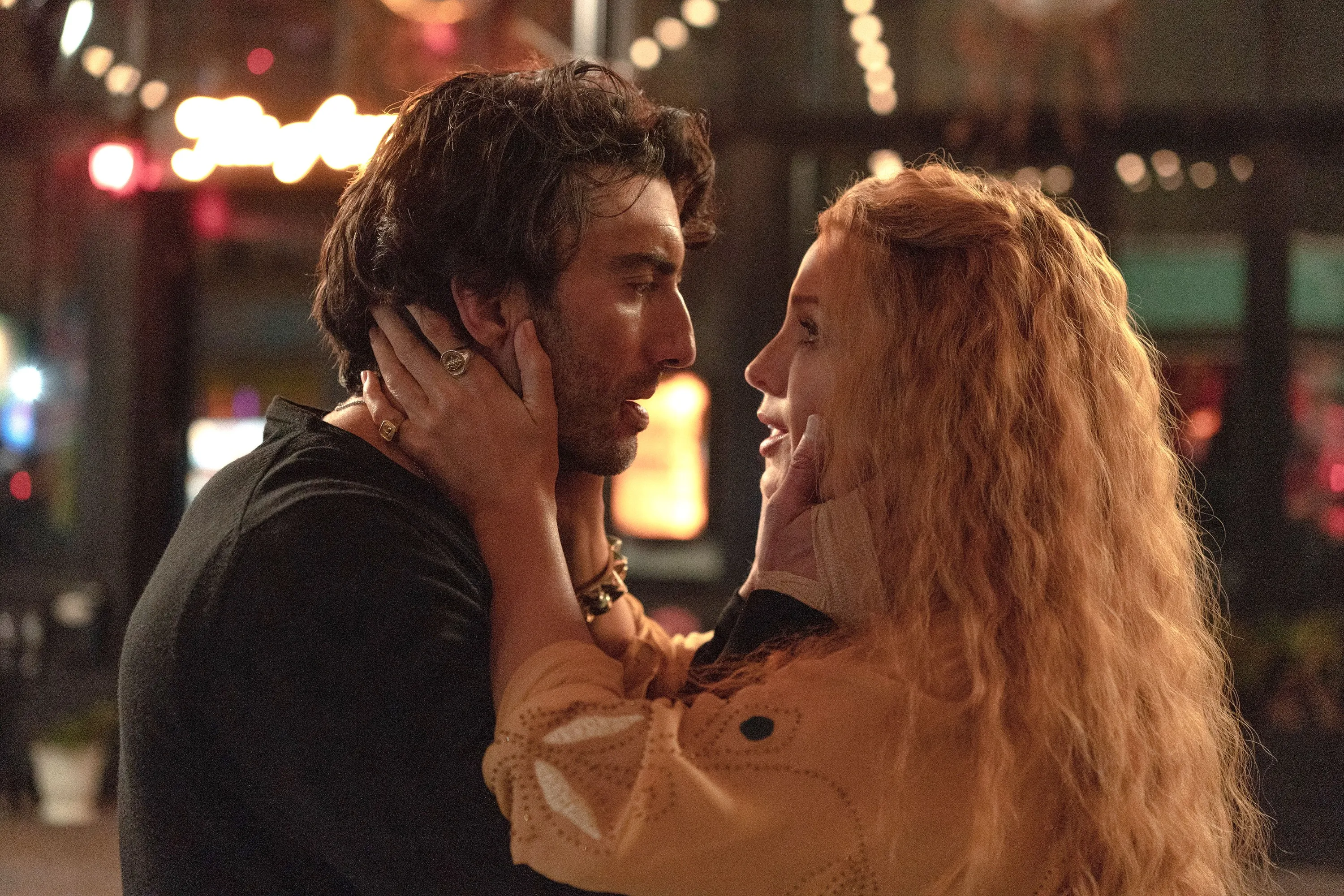 Justin Baldoni and Blake Lively in 