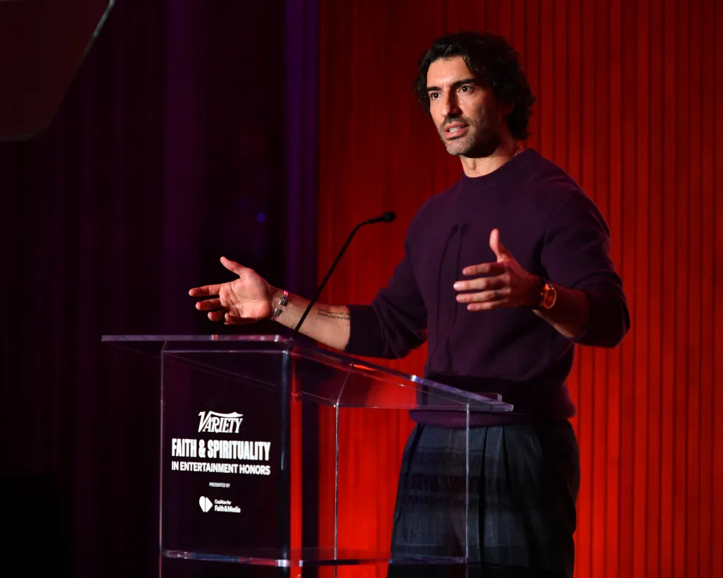 Justin Baldoni in Los Angeles on Dec. 4, 2024