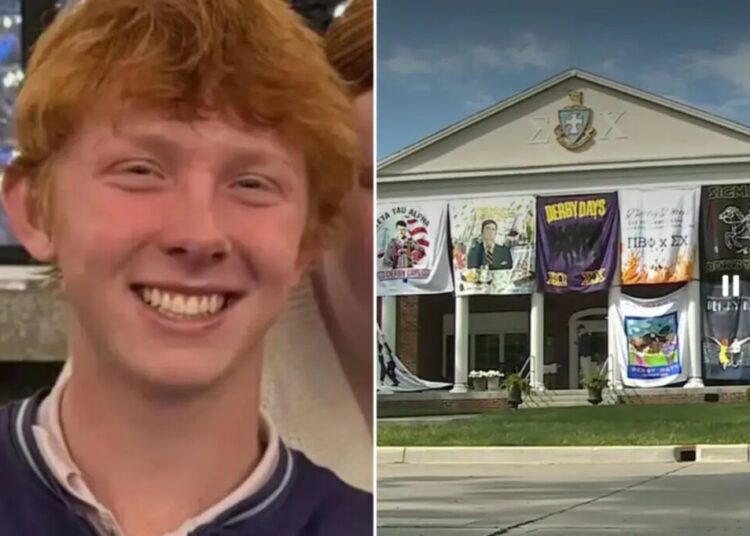 Kansas State freshman Jack Fleischaker, 19, dies after falling from fraternity house window