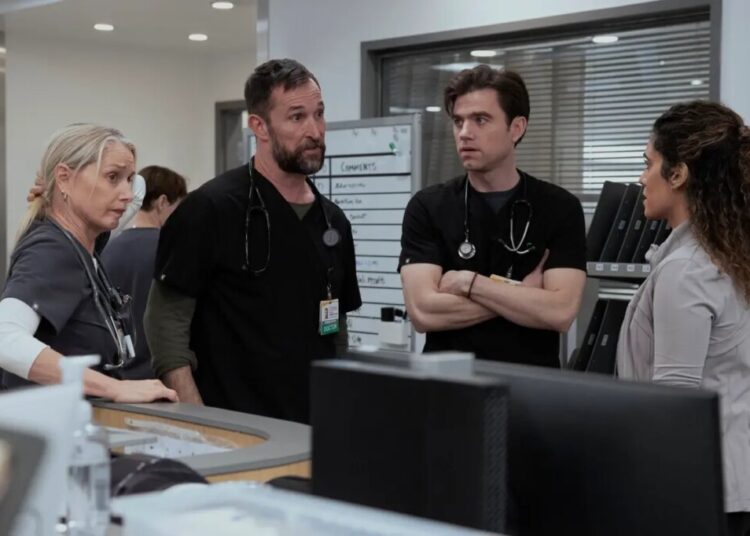 Noah Wyle’s ‘The Pitt’ co-star Sepideh Moafi breaks silence on feud rumors