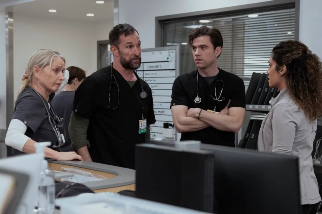 Noah Wyle’s ‘The Pitt’ co-star Sepideh Moafi breaks silence on feud rumors