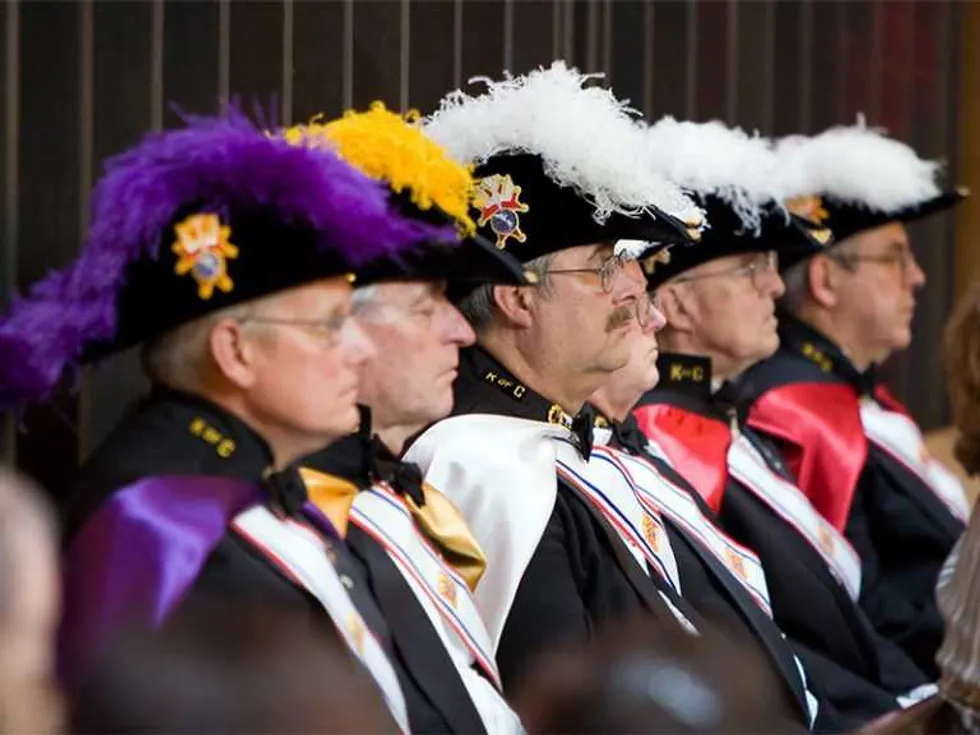 Knights of Columbus ceremony