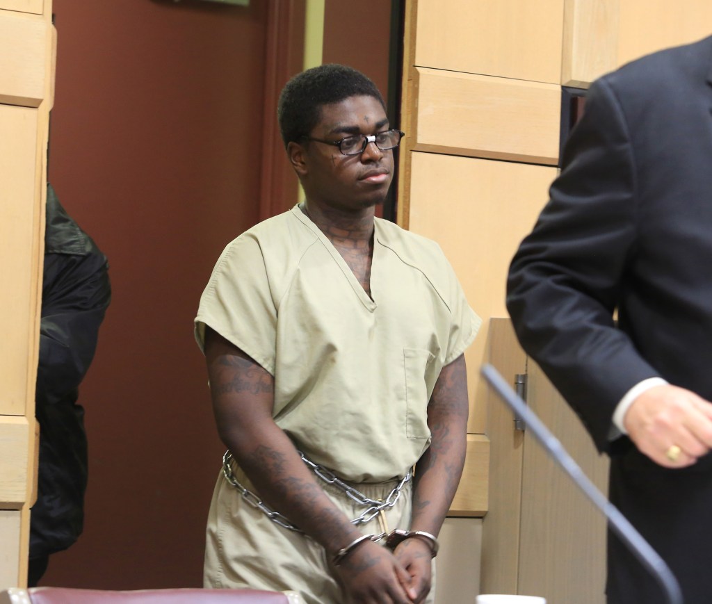 Kodak Black in court for a probation hearing.