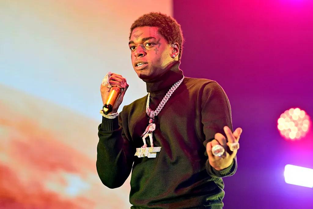 Kodak Black performs onstage.