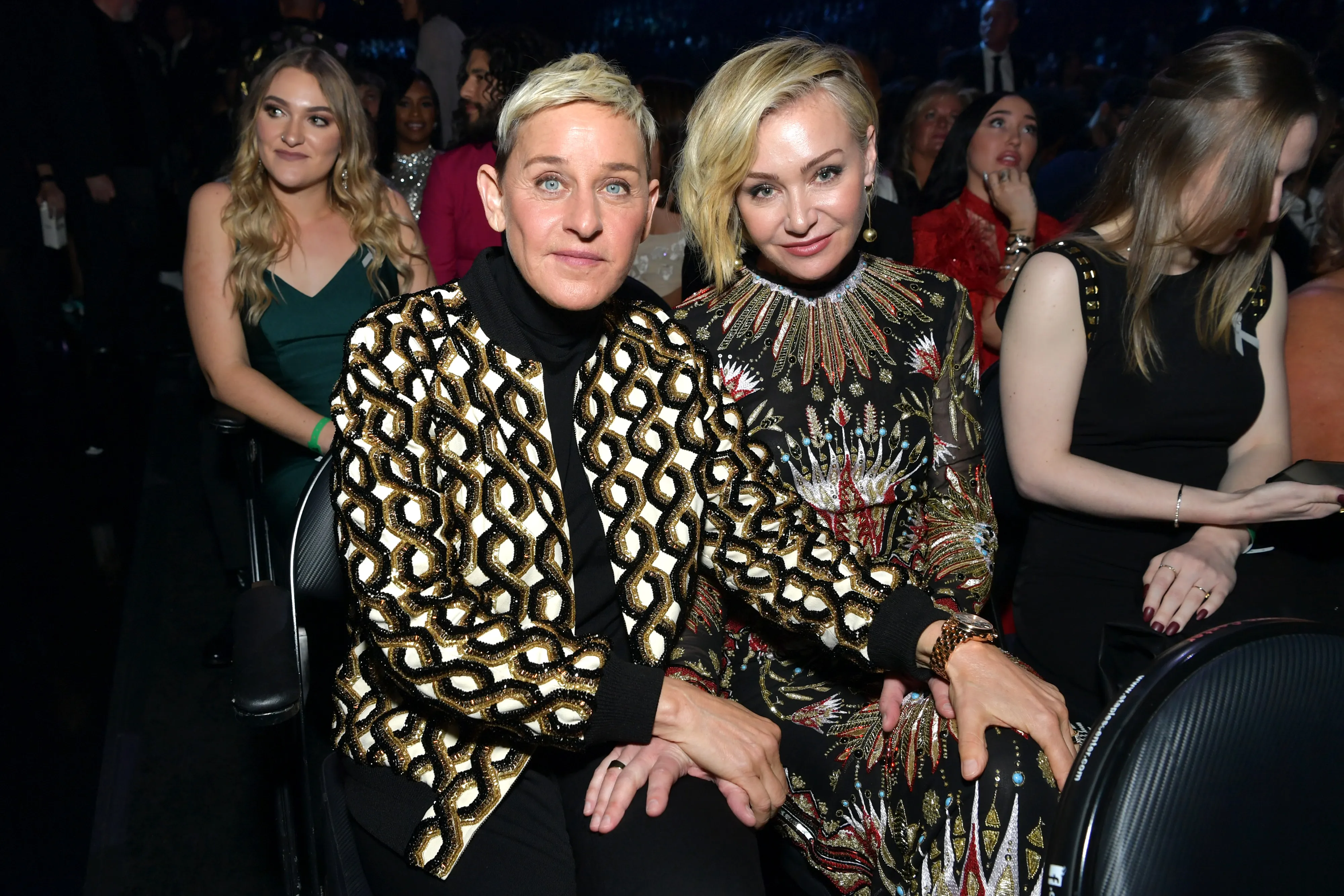 Ellen DeGeneres and Portia de Rossi at RH Paris, The Gallery.