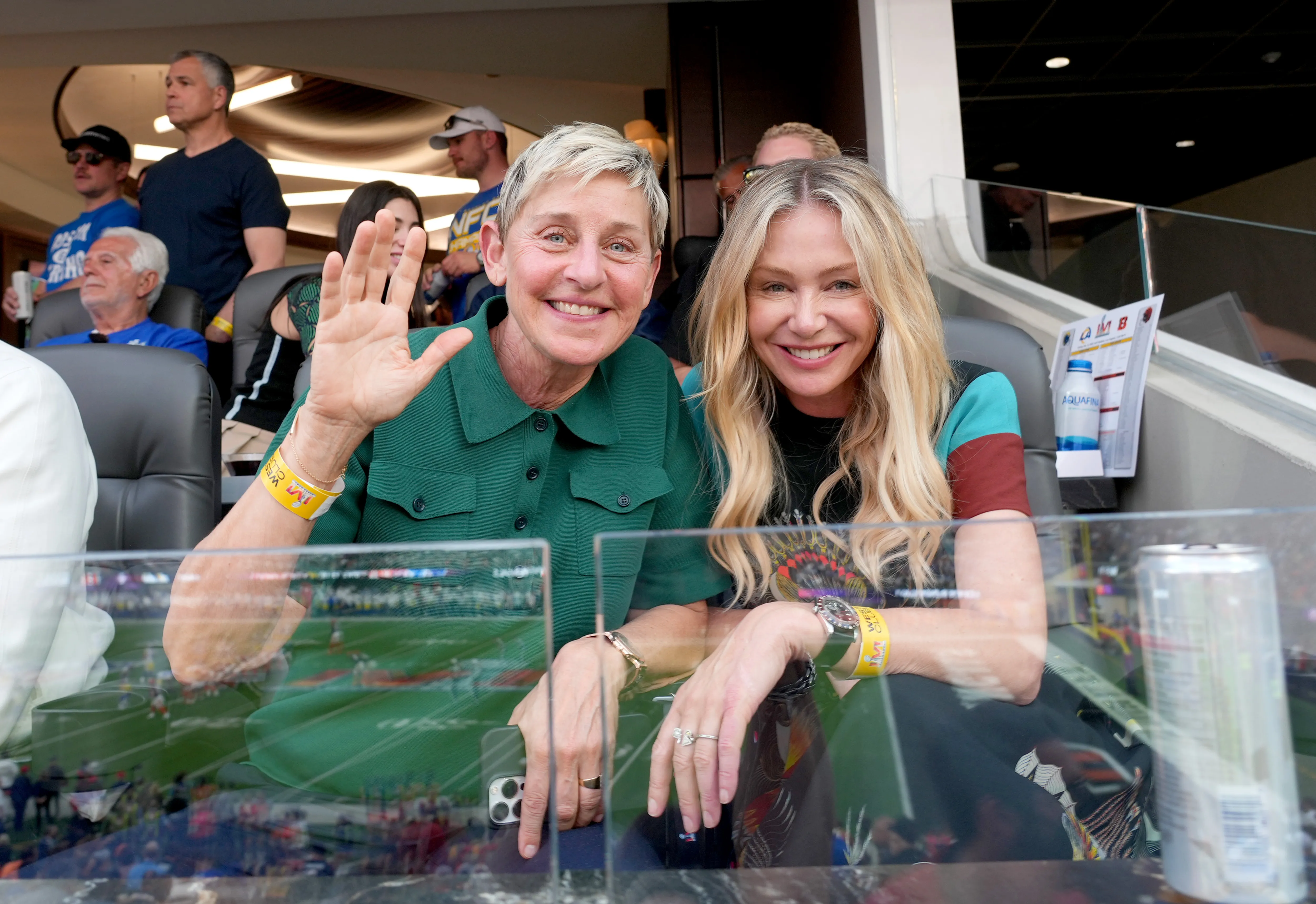 Ellen DeGeneres and Portia de Rossi at RH Paris, The Gallery.