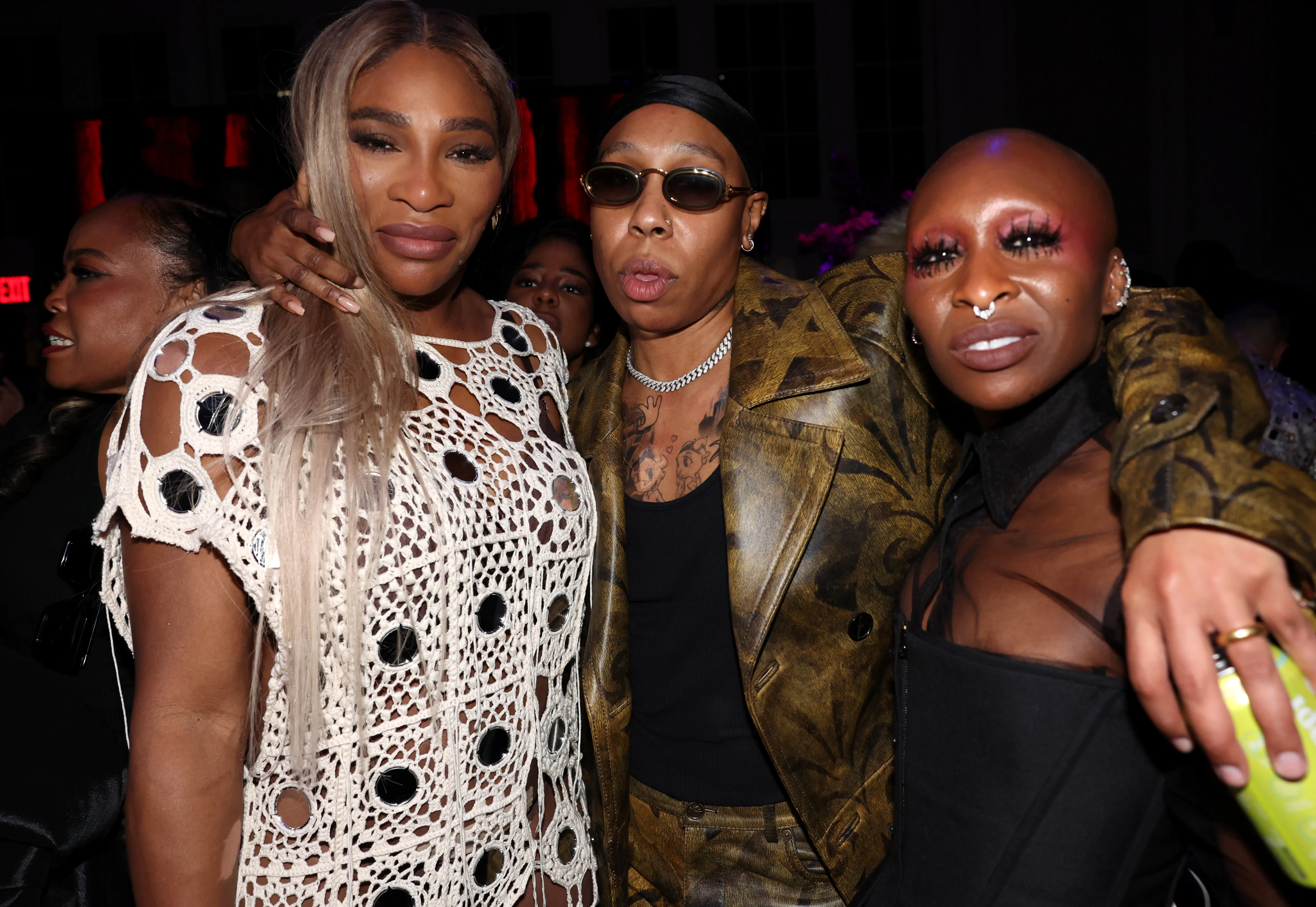 Serena Williams, Lena Waithe and Cynthia Erivo