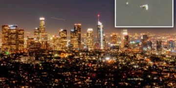 LA crowned one of the best places to spot UFOs in the country — just hours after Pentagon files released