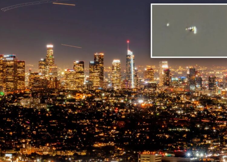 LA crowned one of the best places to spot UFOs in the country — just hours after Pentagon files released