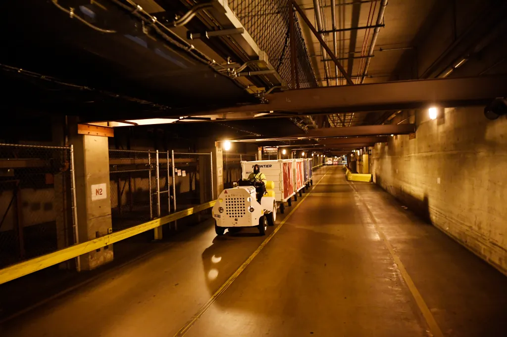 Denver International Airport plans to open parts of its once off-limits underground tunnel network to passengers by turning former baggage tunnels into walkways linking concourses as part of a major expansion