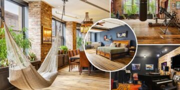 The largest 2-bedroom apartment in Manhattan’s history lists for $25M — with a 1,000-square-foot gym