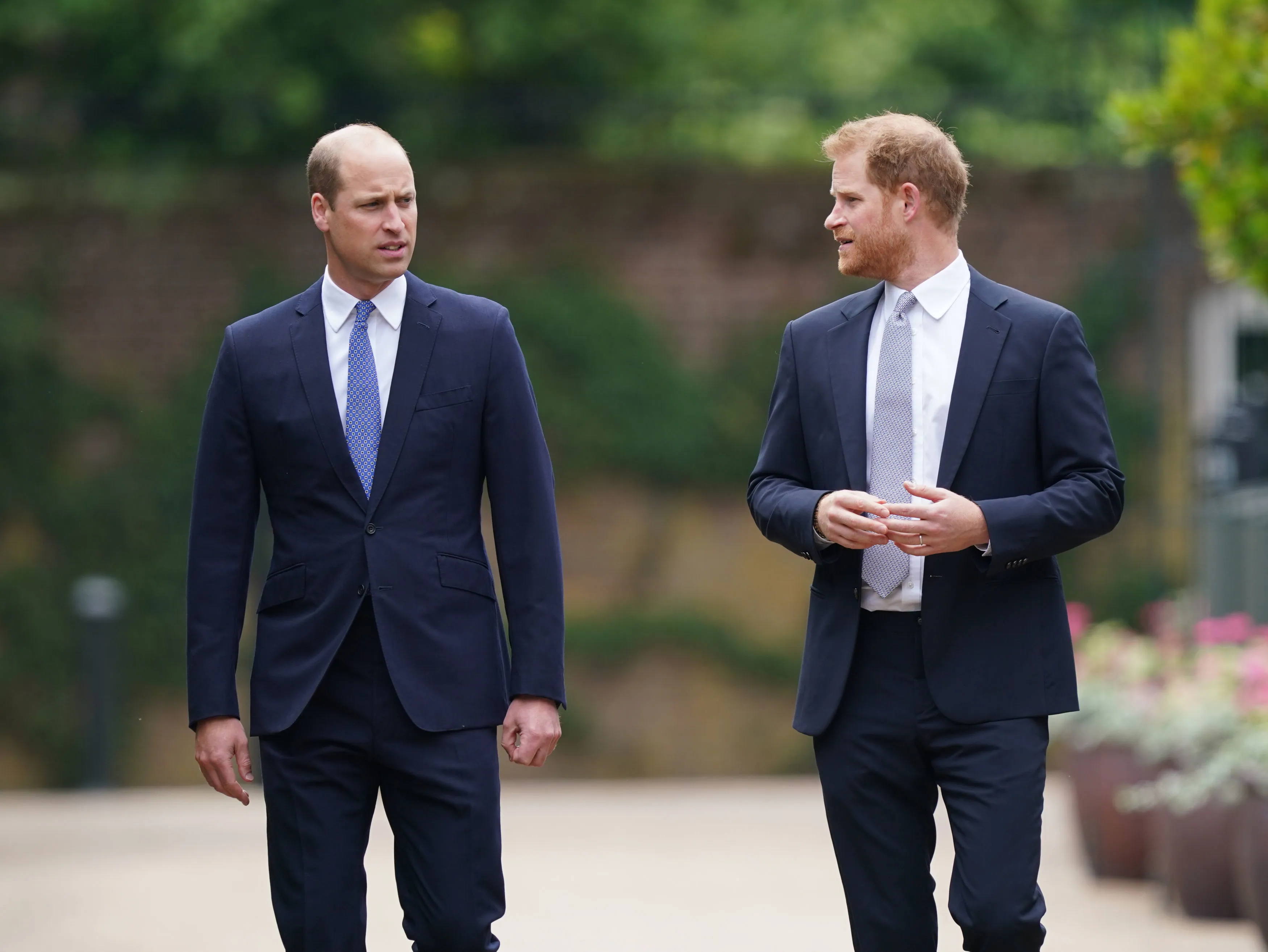Prince William and Prince Harry.