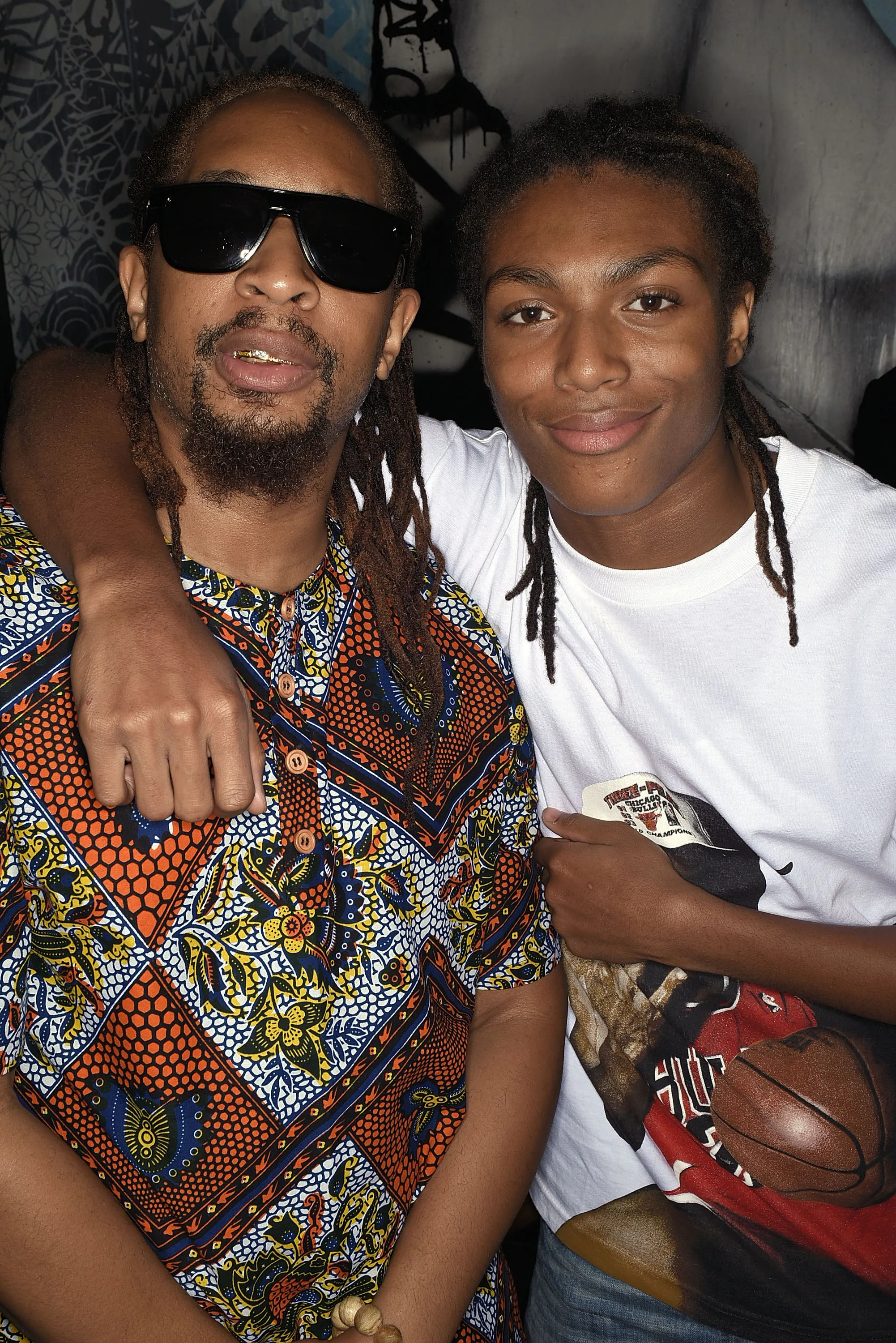 Lil Jon with his son DJ Young Slade.