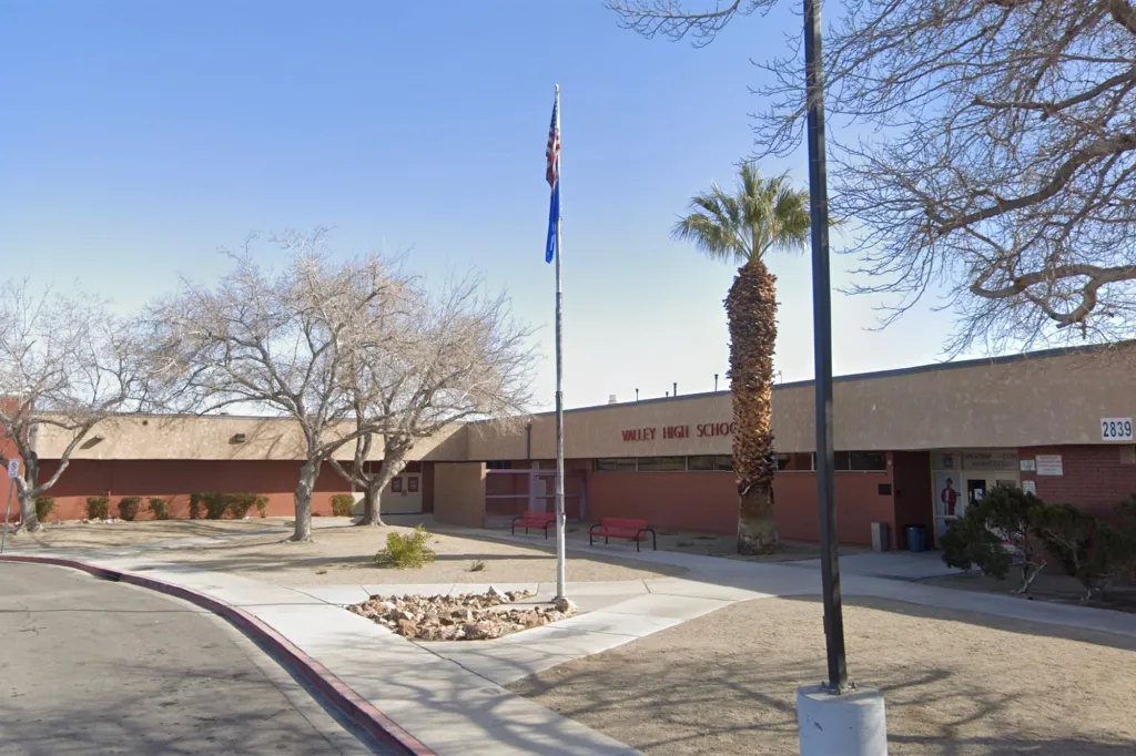 Valley High School building and grounds.