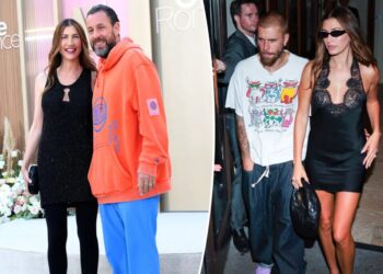 Adam Sandler’s sloppy red carpet look is peak ‘Schlub Hub’: Spare us your slob routine, guys, and learn to dress to impress