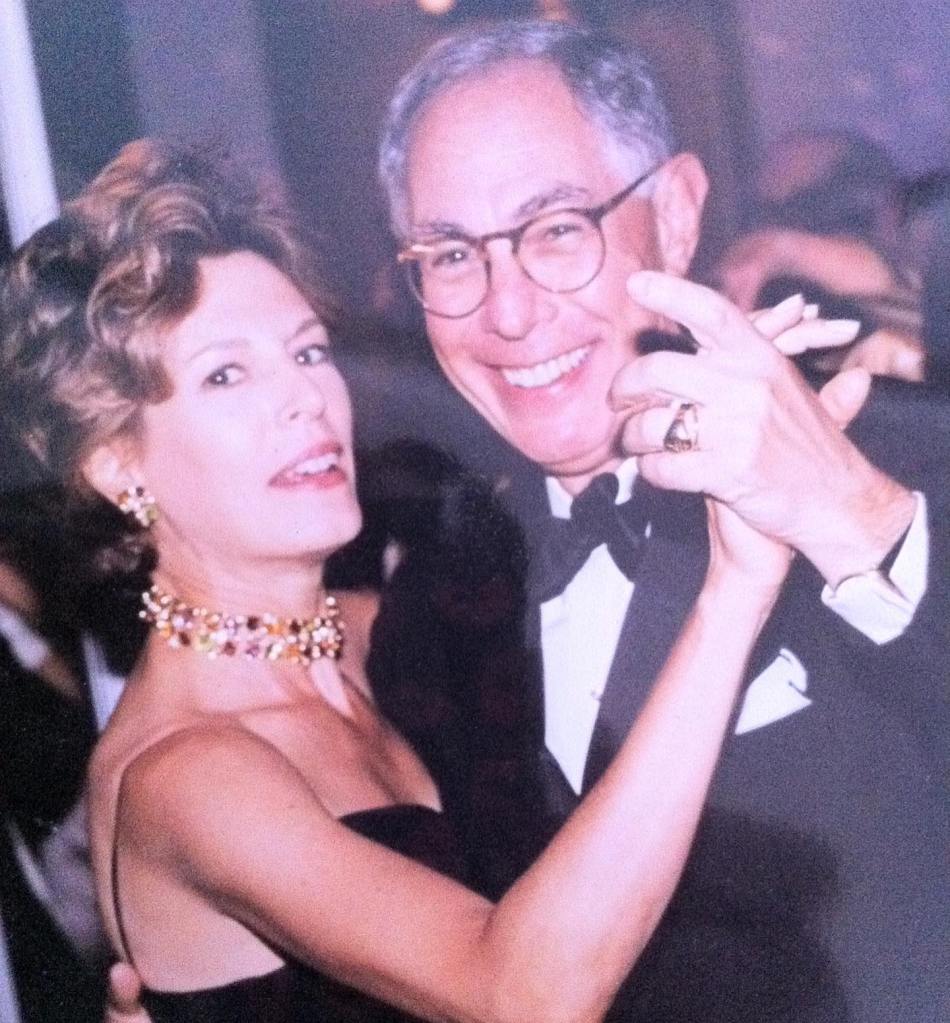 Jill Kargman's parents dancing.
