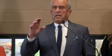 Comedian John Mulaney mocks RFK Jr. during his set at an autism benefit at Hollywood Bowl