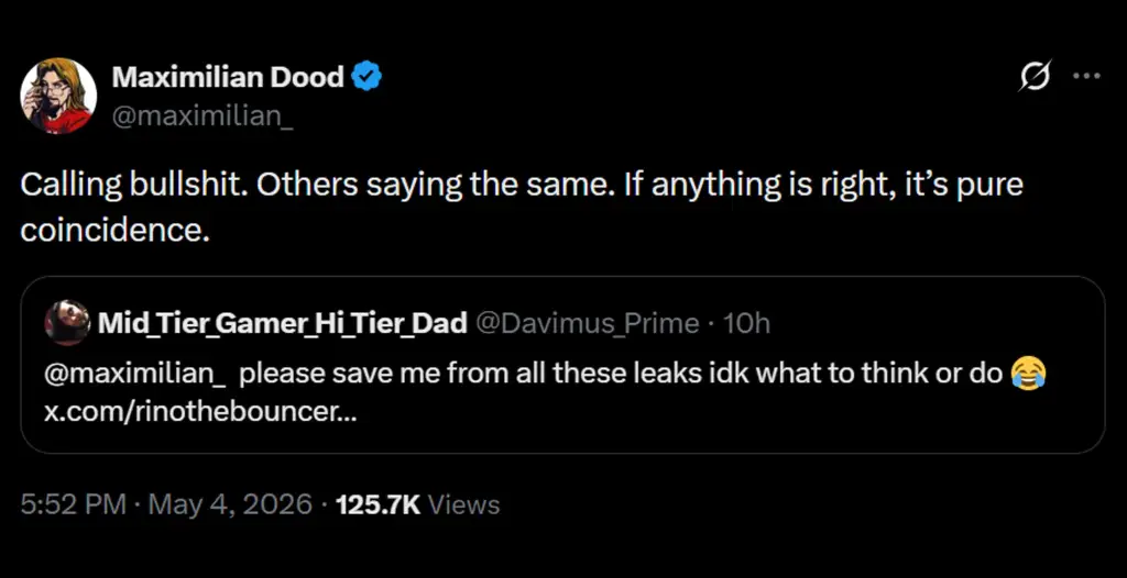 Maximilian Dood FF7 Return