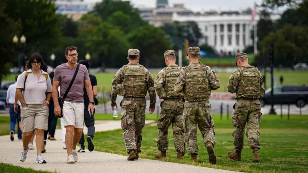 National Guard troops caught playing satirical arcade games mocking Trump