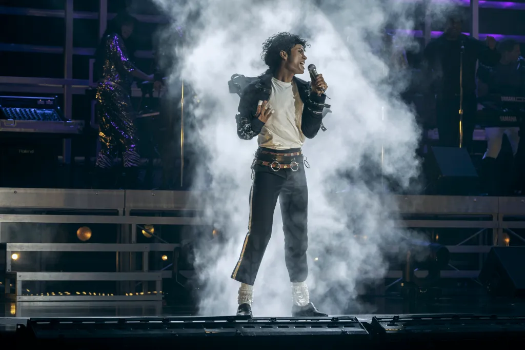 Jaafar Jackson as Michael Jackson in 