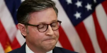 Johnson shrugs off abuse allegations against GOP lawmaker : ‘He’s got to work that out’