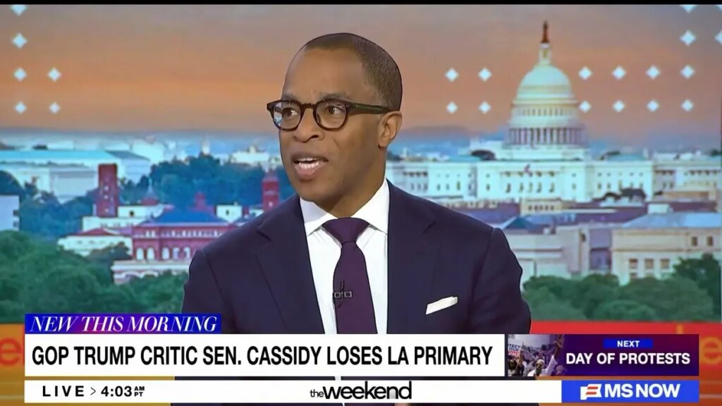 GOP senator ‘chewing his fingers down to a nub’ as Trump leaves him hanging: MS NOW host