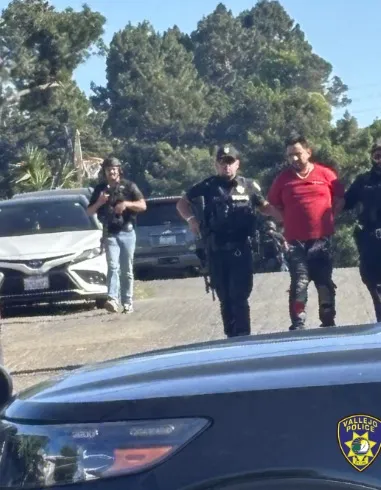 Roberto Alfonso Tamayo-Cazares arrested by Vallejo Police Department.