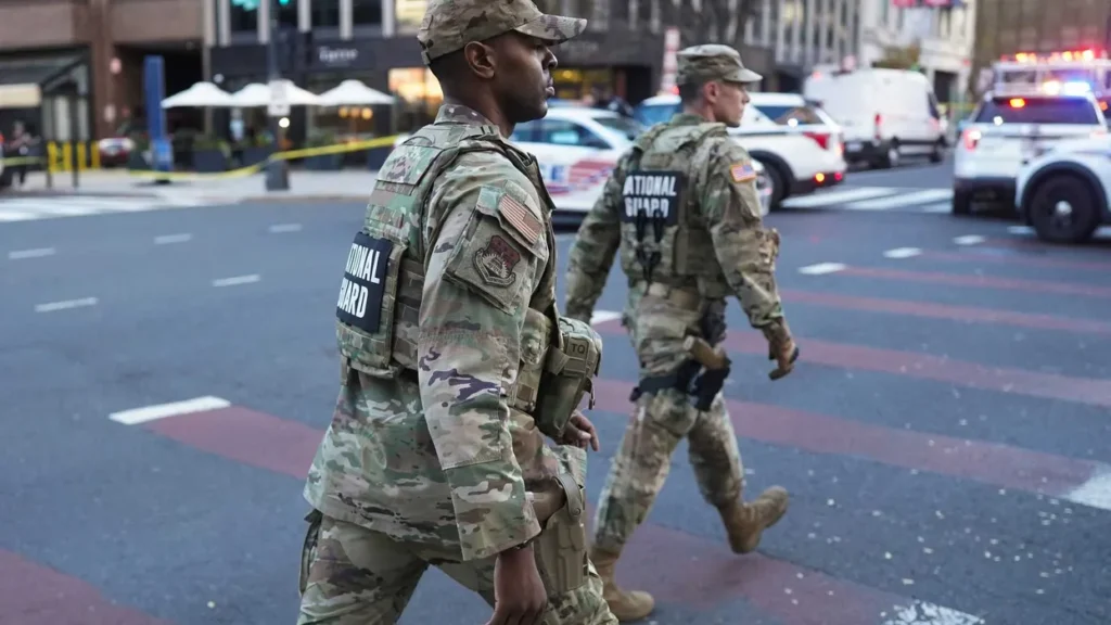 National Guard spotted playing satirical arcade game mocking Trump: journalist