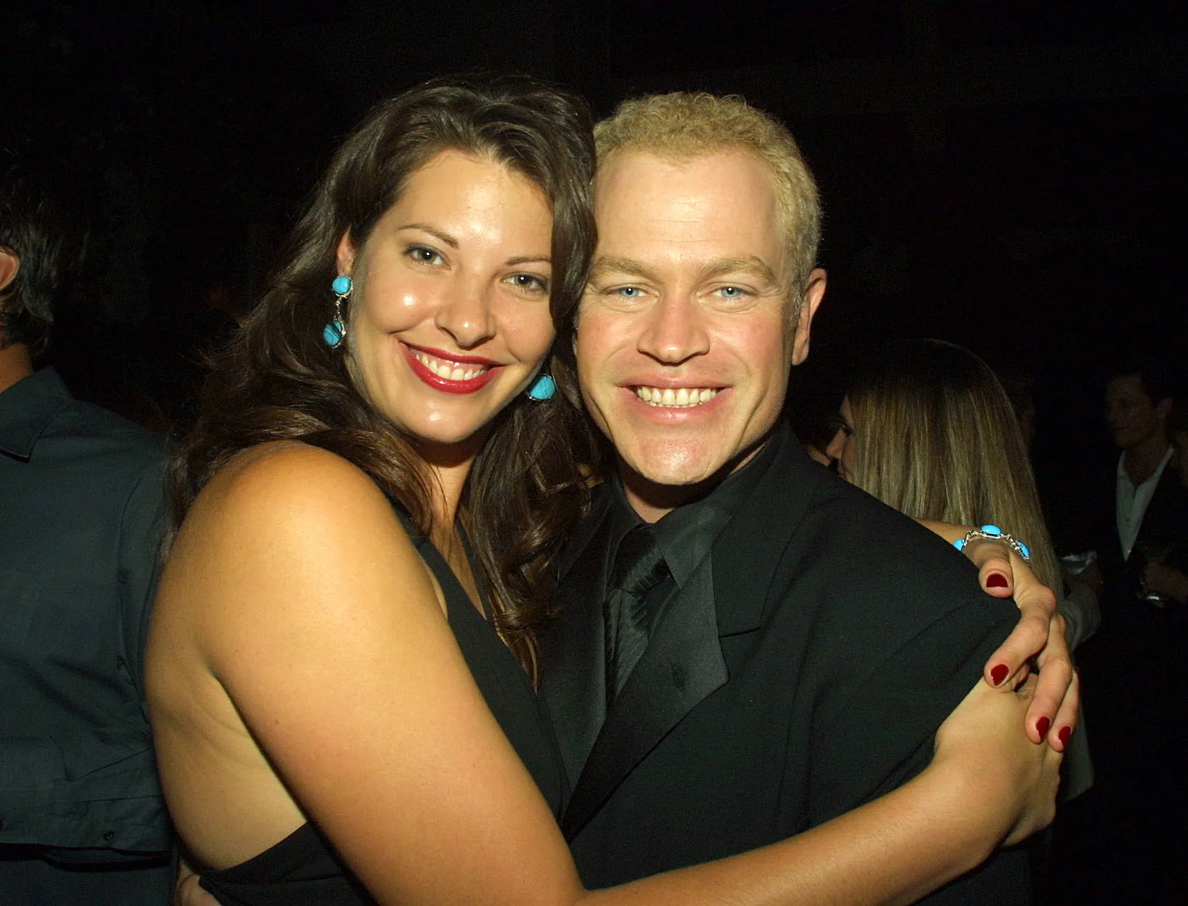 McDonough and his wife, Ruve, at the ET Emmy After Party at the Mondrian Hotel in West Hollywood, California on Sept. 22, 2002.