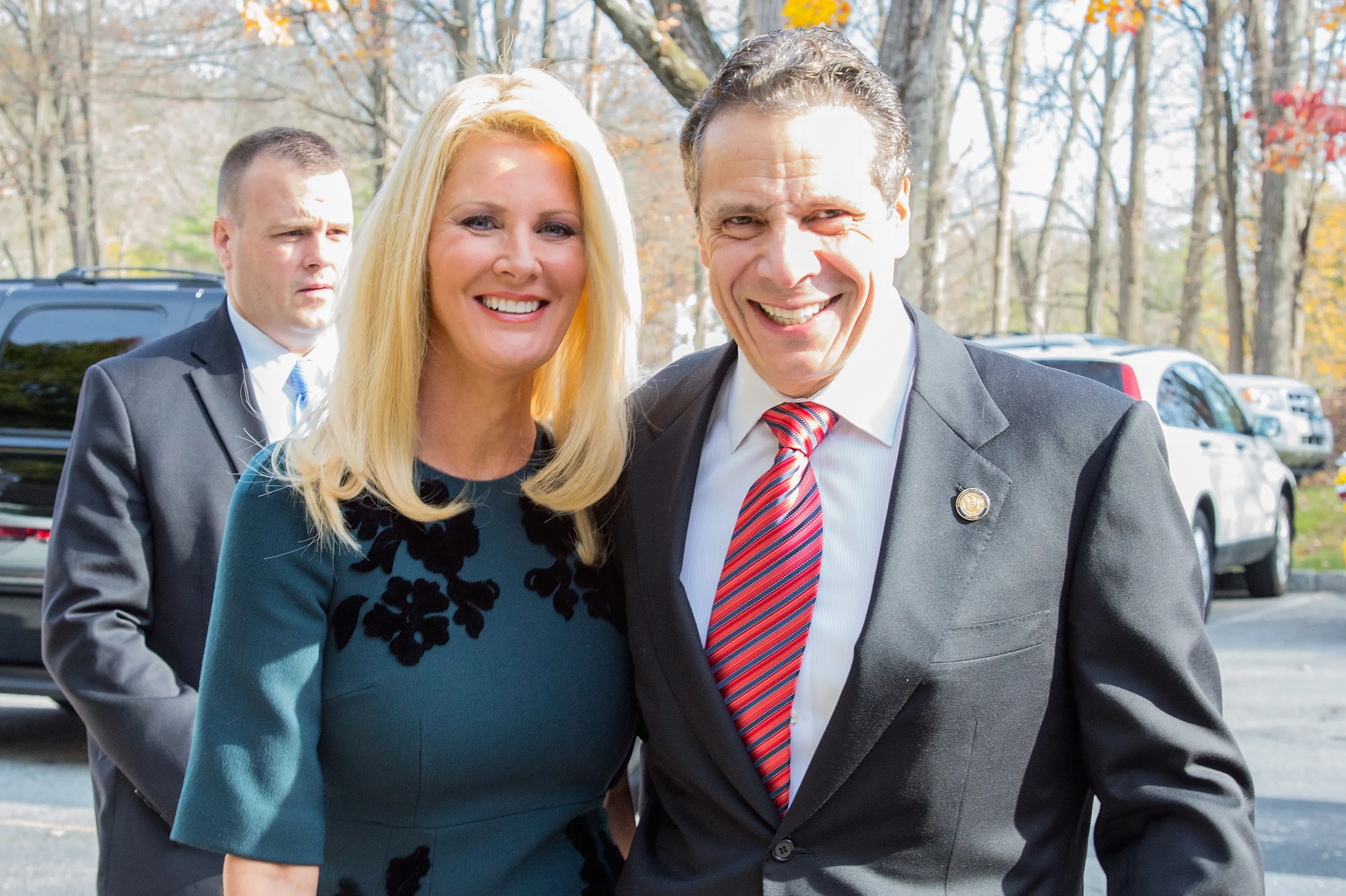Sandra Lee and Andrew Cuomo.