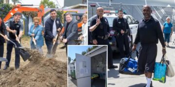 LA’s homeless ‘grift machine’ in two pictures — Mayor Bass hails new build as $16M site faces wrecking ball