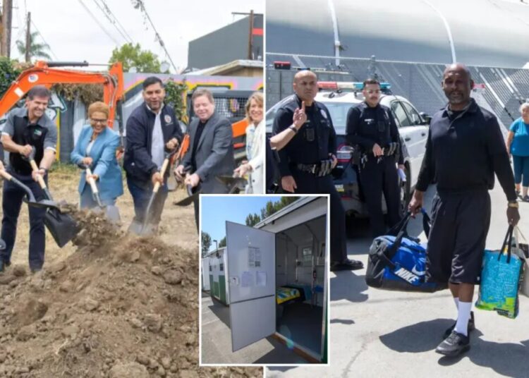LA’s homeless ‘grift machine’ in two pictures — Mayor Bass hails new build as $16M site faces wrecking ball