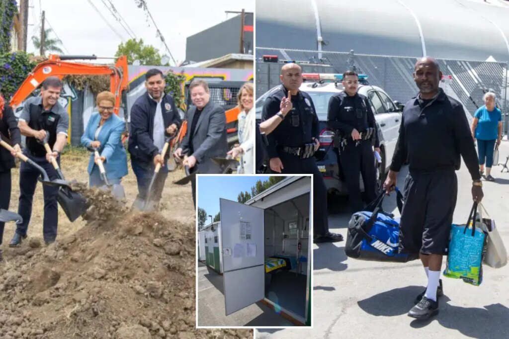 LA’s homeless ‘grift machine’ in two pictures — Mayor Bass hails new build as $16M site faces wrecking ball