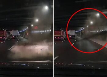 Massive piece of debris falls in NYC tunnel, leaving driver inches away from death