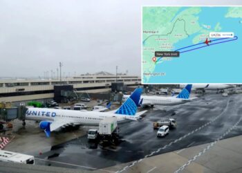 United Airlines flight diverts back to Newark after Bluetooth device’s name sparks security scare