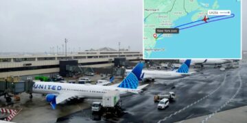 United Airlines flight diverts back to Newark after Bluetooth device’s name sparks security scare