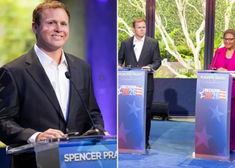 Spencer Pratt gave Angelenos a voice on the debate stage