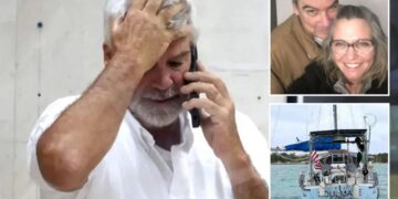 Missing American’s husband sat on boat for 24 hours after she vanished in Bahamas, friend says