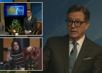 Stephen Colbert hosts Michigan public access broadcast with rocker Jack White — night after final ‘Late Show’ episode