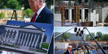 Trump shows off ‘impenetrable’ White House ballroom’s security features — including drone port