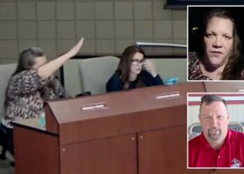 Arizona school board member gives Nazi salute, shouts ‘heil’ at ‘dictator’ board president in contentious meeting