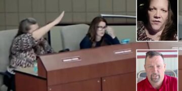 Arizona school board member gives Nazi salute, shouts ‘heil’ at ‘dictator’ board president in contentious meeting