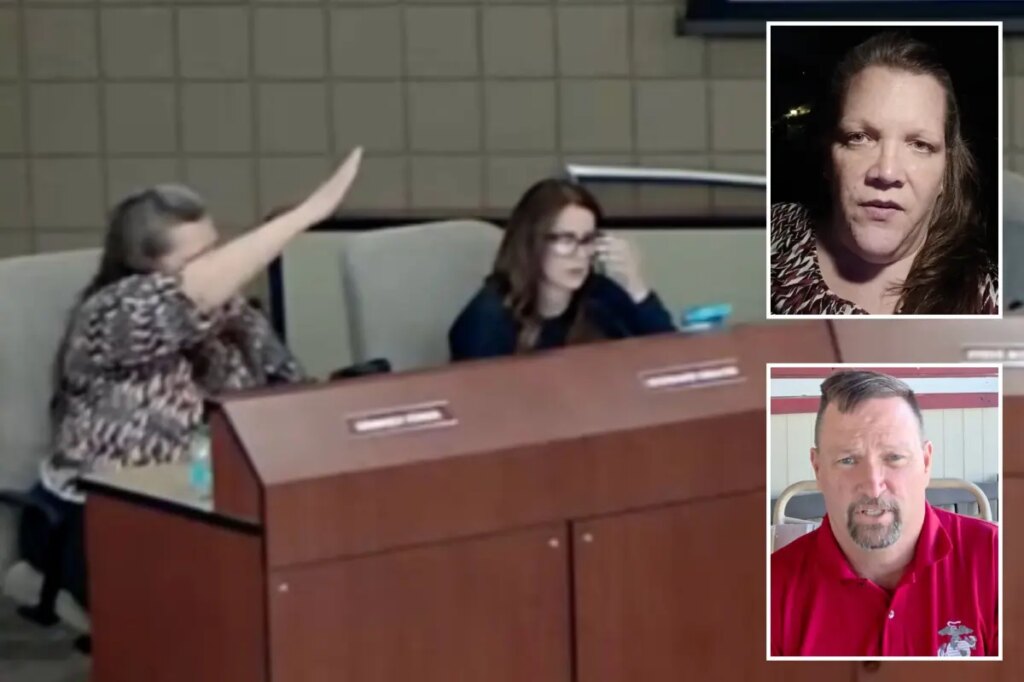 Arizona school board member gives Nazi salute, shouts ‘heil’ at ‘dictator’ board president in contentious meeting