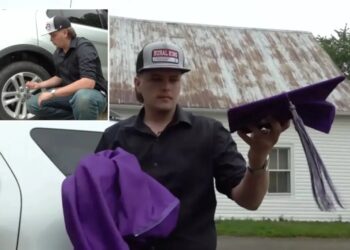 Ohio high school senior barred from walking at graduation after car trouble made him late to rehearsal