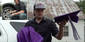 Ohio high school senior barred from walking at graduation after car trouble made him late to rehearsal